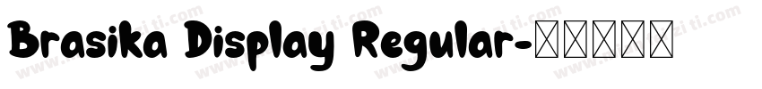 Brasika Display Regular字体转换